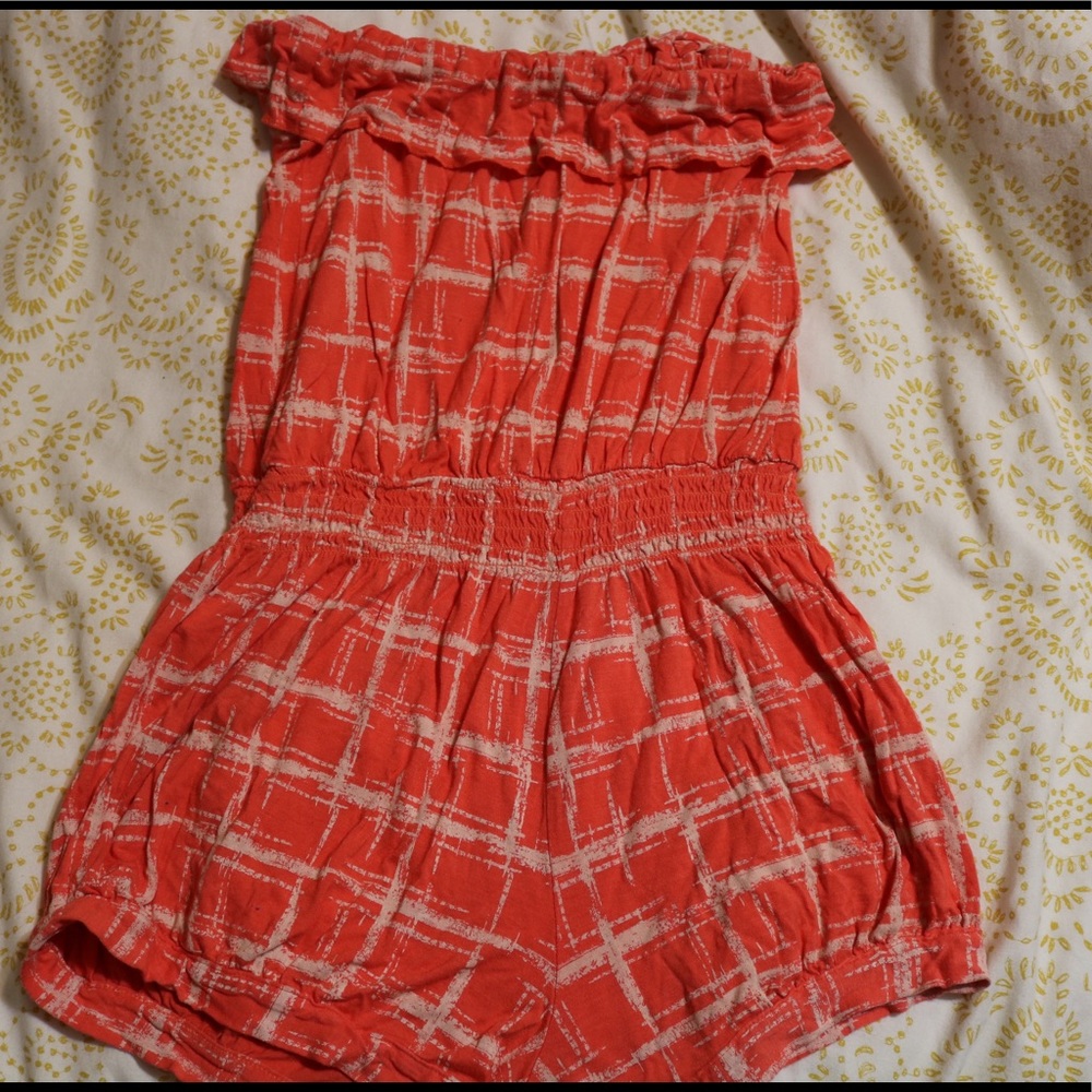 Strapless Romper